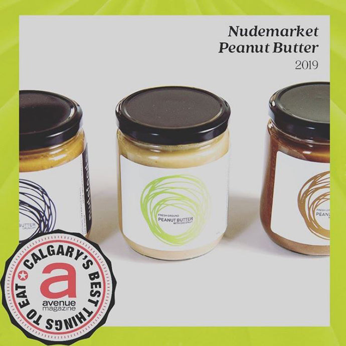nudeMarket Peanut Butter one of the 25 Best Things to Eat in Calgary 2019!