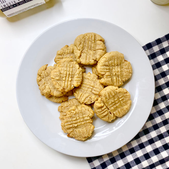 Vegan Keto Peanut Butter Cookies (3 ways!)